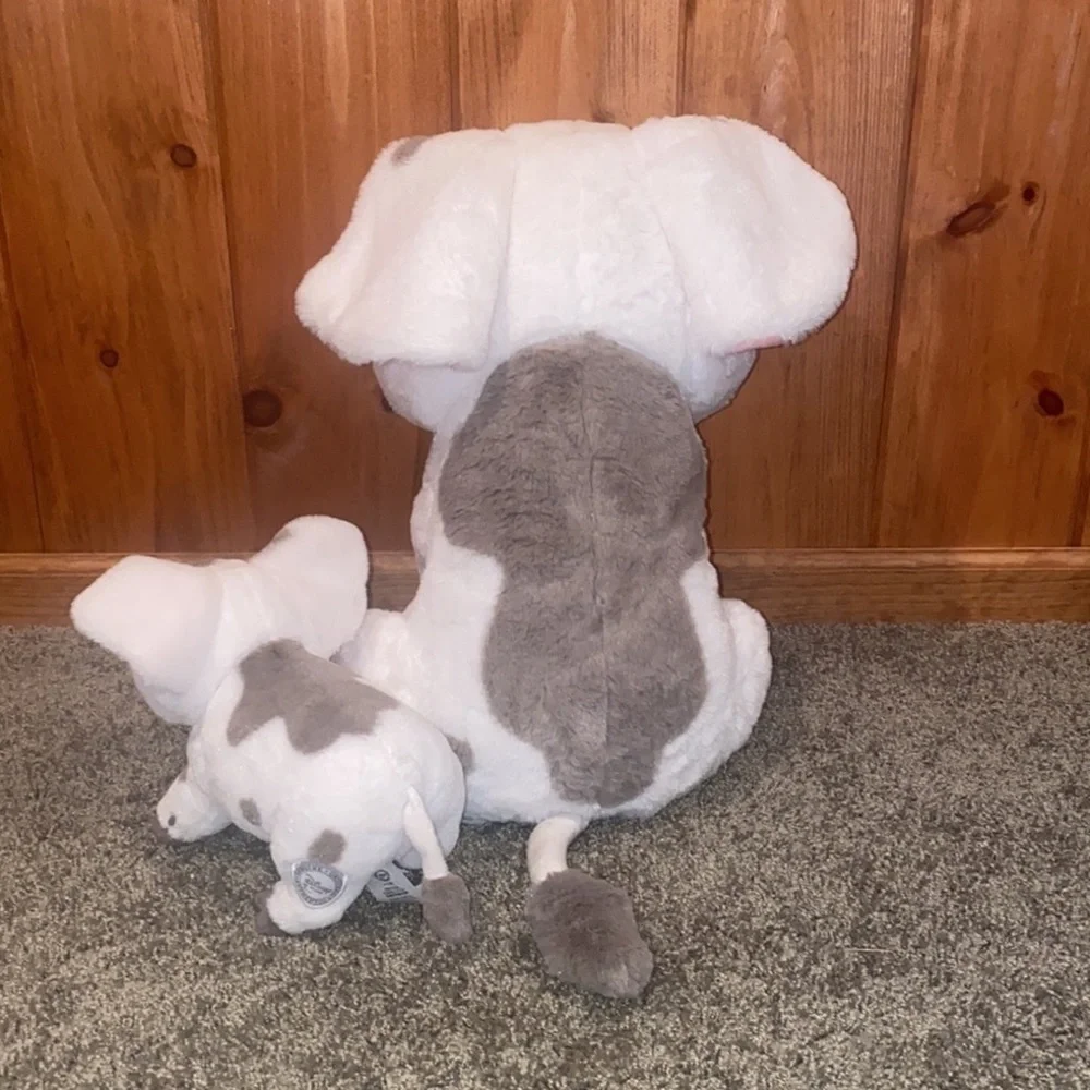 NWOT Rare jumbo and small Pau Pig plush